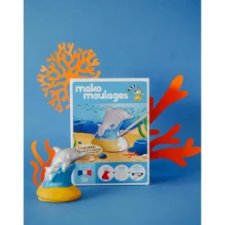 Moulage : Le dauphin et son bébé - Mako Creations