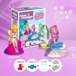 Moulage : Mon trio enchanté - Mako Creations