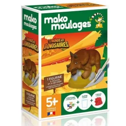 Moulage en plâtre : Tricératops - Mako Creations
