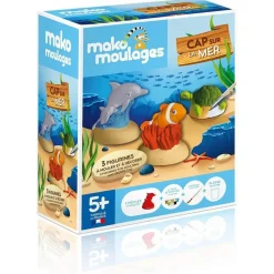 Moulage en plâtre : Cap sur la mer - Mako Creations