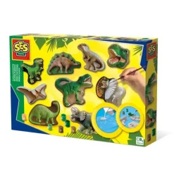 Moulage et peinture : Le monde des dinosaures - SES Creative