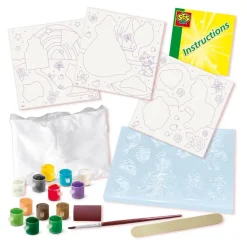 Moulage et peinture - Toiles princesses - SES Creative