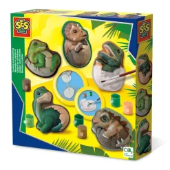 Moulage et peinture : Œufs de dinos - SES Creative