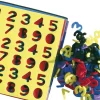 Mousse caoutchoutée, chiffres, set de 150 - Eduplay