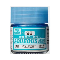 Mr Hobby -Gunze Aqueous Hobby Colors (10 ml) Smoke Blue - Mr Hobby - Gunze