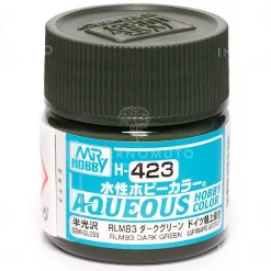 Mr Hobby -Gunze Aqueous Hobby Colors (10 ml) RLM83 Dark Green - Mr Hobby - Gunze