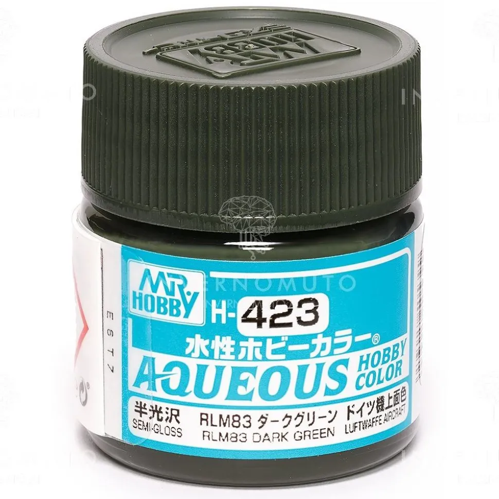 Mr Hobby -Gunze Aqueous Hobby Colors (10 ml) RLM83 Dark Green - Mr Hobby - Gunze