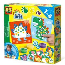 My First : peinture au doigt : dinosaures - SES Creative