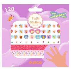 NAIL STICKERS : Joyeux anniversaire ! - BODY ART - Djeco