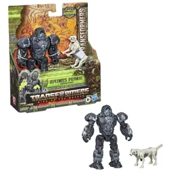Pack 2 Figurines Transformers: Rise of the Beasts Beast Alliance Beast Weaponizers : Optimus Primal - Hasbro