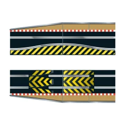 Pack extension de circuit de voiture n°2 : Rampes de saut et chicane - Scalextric