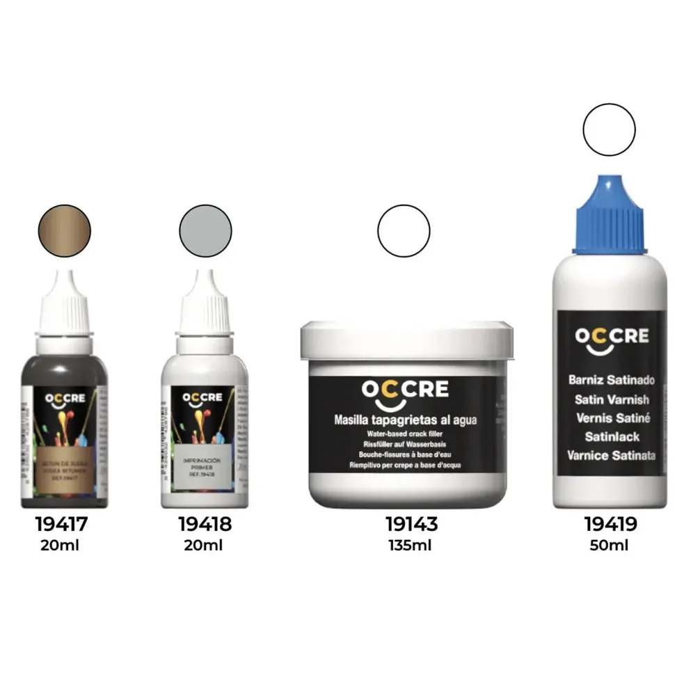 Pack mastic, bitume, apprêt et vernis - OCCRE