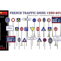 Panneaux de signalisation français 1930-40 – 1:35 - Mini Art