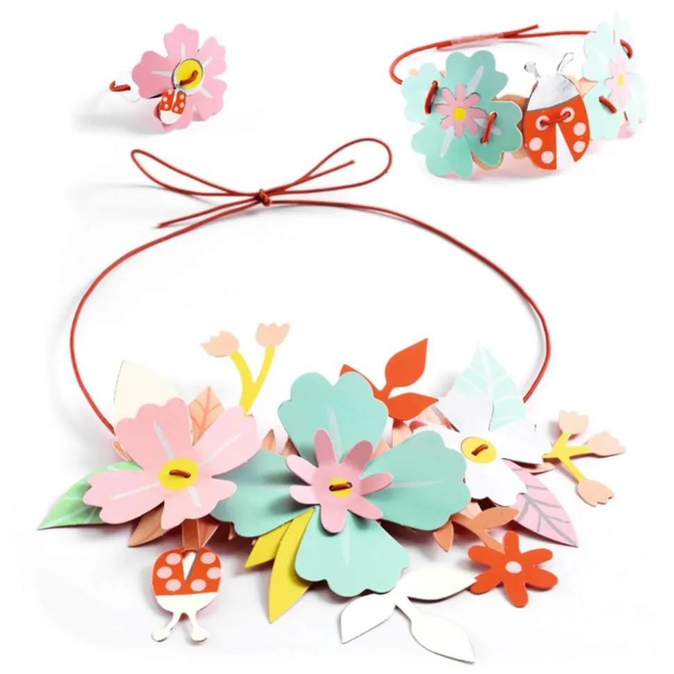 Parures de bijoux à créer : Gaité colorée - Djeco