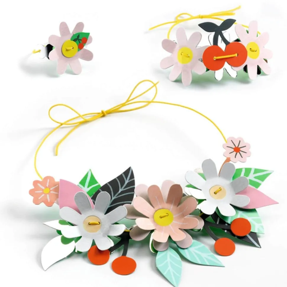 Parures de bijoux à créer : Gaité colorée - Djeco