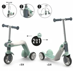 Patinette Reversible 2 En 1 - Smoby