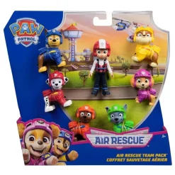Paw Patrol - la Pat'Patrouille : pack 7 figurines sauvetage aérien - Spin Master