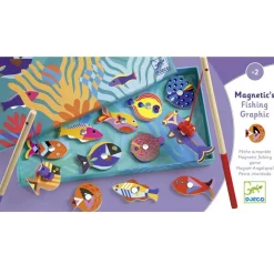 Pêche à la ligne aimantée : Fishing Graphic - Djeco