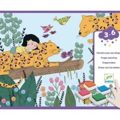 Peindre avec ses doigts : Touché - Djeco