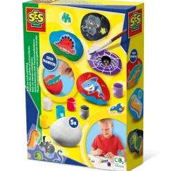 Peindre des galets et autocollants - SES Creative