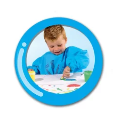 Peinture à doigts My first : 4 pots de 150 ml : Couleurs primaires - SES Creative