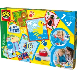 Peinture à Doigts My First : Ma première oeuvre d'art - SES Creative