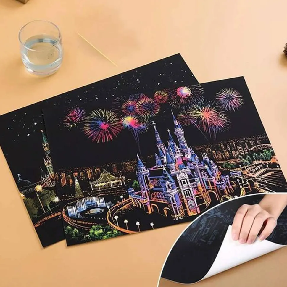 Peinture à gratter : New York - Figured'Art