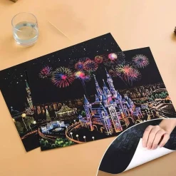 Peinture à gratter : Tour Eiffel à Paris - Figured'Art