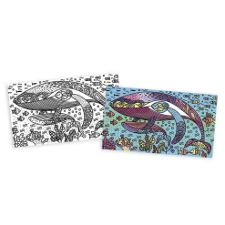 Peinture à L'eau : 6 tableaux Magique Océan - Janod