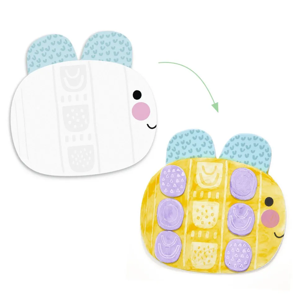 PEINTURE : Peinture à doigts magique - Petites formes - Djeco