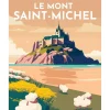 Peinture au numéro : Affiche Vintage Mont Saint-Michel - toile tendue sur châssis - Figured'Art