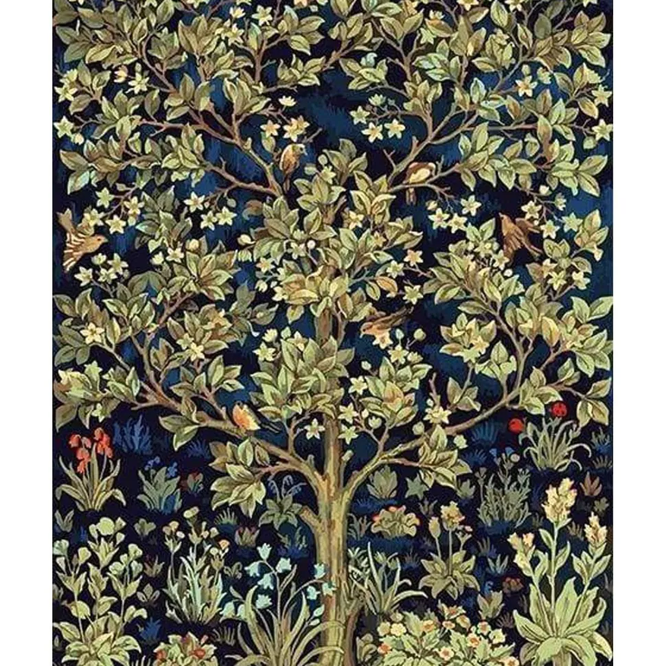 Peinture au numéro : Arbre de Vie - toile tendue sur châssis - Figured'Art