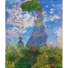 Peinture au numéro : La Promenade - Monet - toile tendue sur châssis - Figured'Art