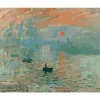 Peinture au numéro : Monet impression soleil levant - sans châssis en bois - Figured'Art