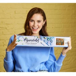 Peinture au numéro : Mère et enfant de klimt - sans châssis en bois - Figured'Art