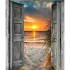 Peinture au numéro : Porte sur la mer - sans châssis en bois - Figured'Art