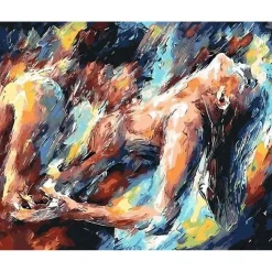 Peinture au numéro : Tentation - sans châssis en bois - Figured'Art