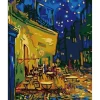 Peinture au numéro : Van Gogh - Café - sans châssis en bois - Figured'Art