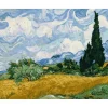 Peinture au numéro : Van Gogh - Ciel - sans châssis en bois - Figured'Art