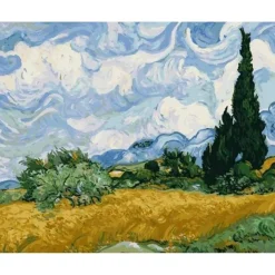 Peinture au numéro : Van Gogh - Ciel - sans châssis en bois - Figured'Art