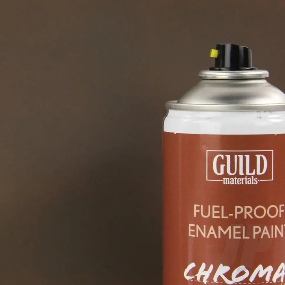 Peinture Chroma Matt Enamel (Résistant Carburant) PC10 Dirty Brown (400ml Aerosol) - Guild Materials - Guild Materials