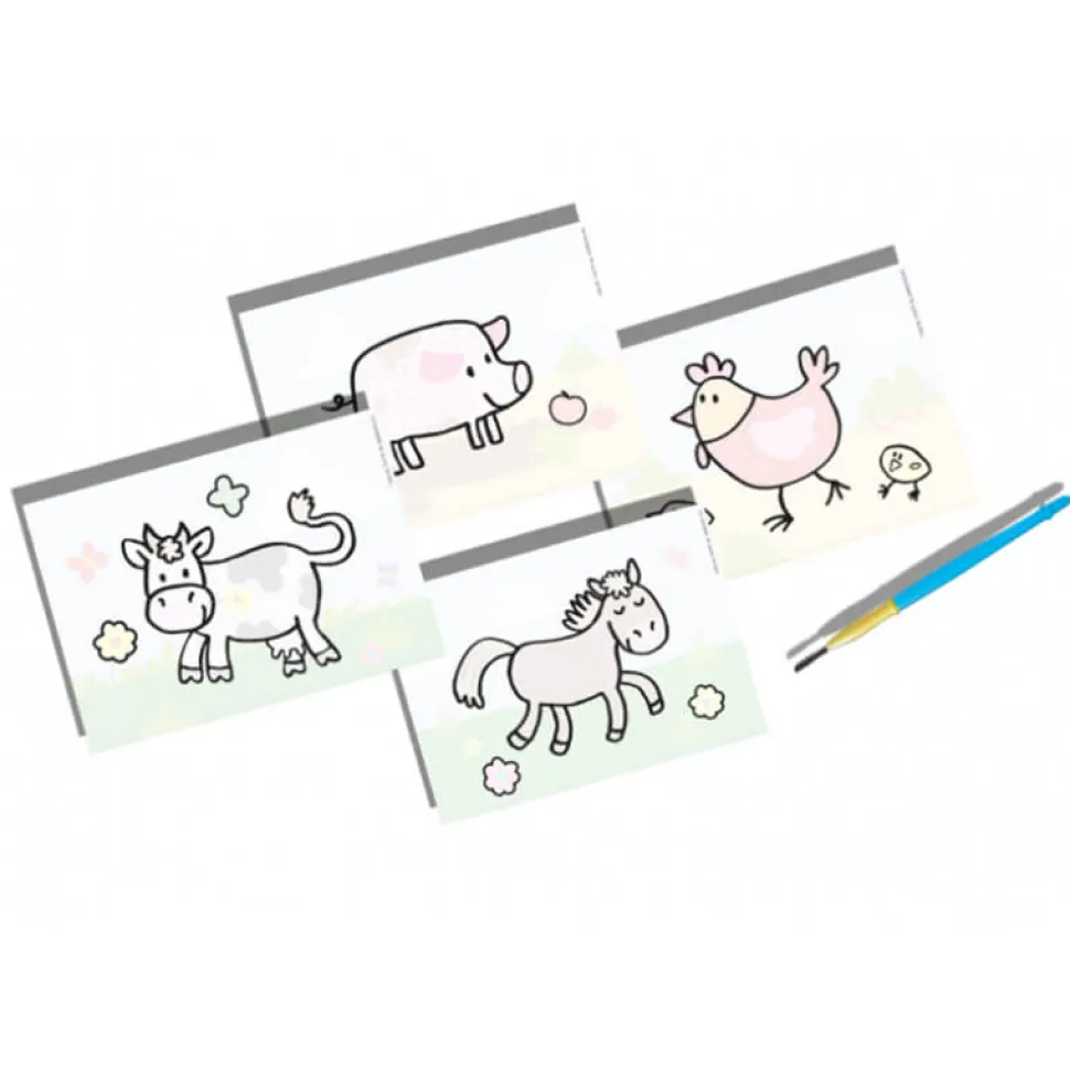 Peinture magique : Animaux de la ferme - SES Creative
