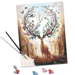 Peinture par numéros CréArt : cerf magique - Ravensburger