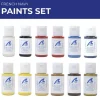 Peintures pour maquette Hermione La Fayette:12x20 ml. - Artesania