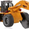 Pelleteuse sur roues 1/18 RTR 2.4Ghz avec godet métal - Hui Na Toys