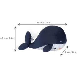 PELUCHE BOUILLOTTE CHAUD ET FROID BALEINE - Kaloo