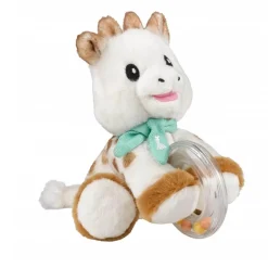 Peluche hochet à billes Sophie la girafe - Vulli