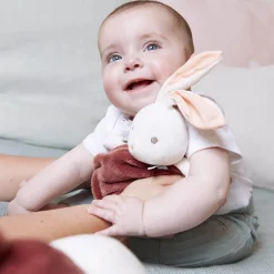 Peluche Lapin Plum : Bulle d'amour - Lapin Cannelle 23 cm - Kaloo
