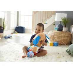 Peluche musicale : Puppy Eveil Progressif Geant - Fisher-Price
