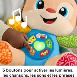 Peluche musicale : Puppy éveil Progressif - Fisher-Price